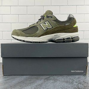 Mens‎ New Balance Running Shoes Size 11 ML2002RG Camo Green Olive Classics NWB